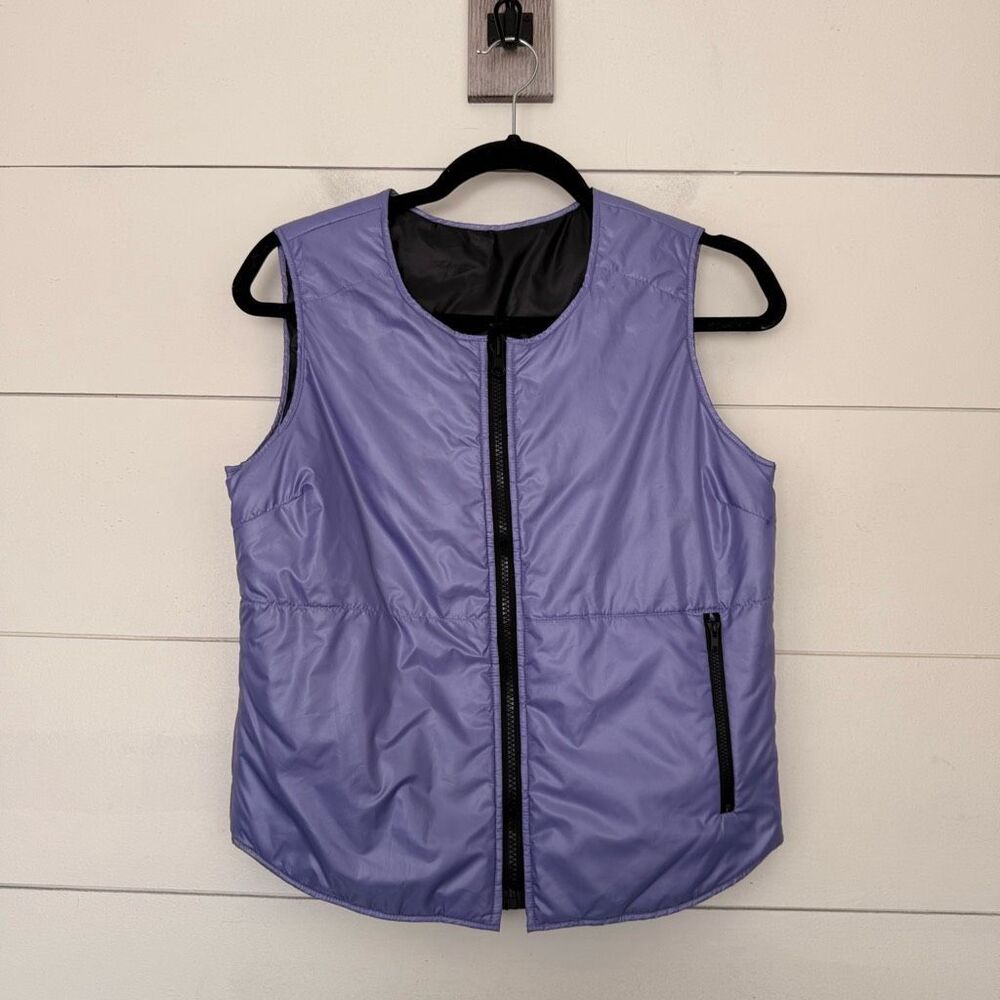 Copper Key Women’s Small Purple Black Reversible Vest